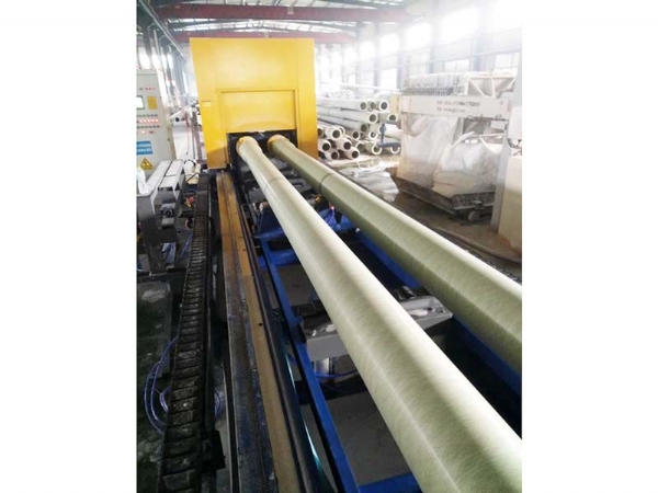 水處理玻璃鋼膜殼外表面打磨機(jī)